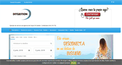 Desktop Screenshot of ditviajes.com